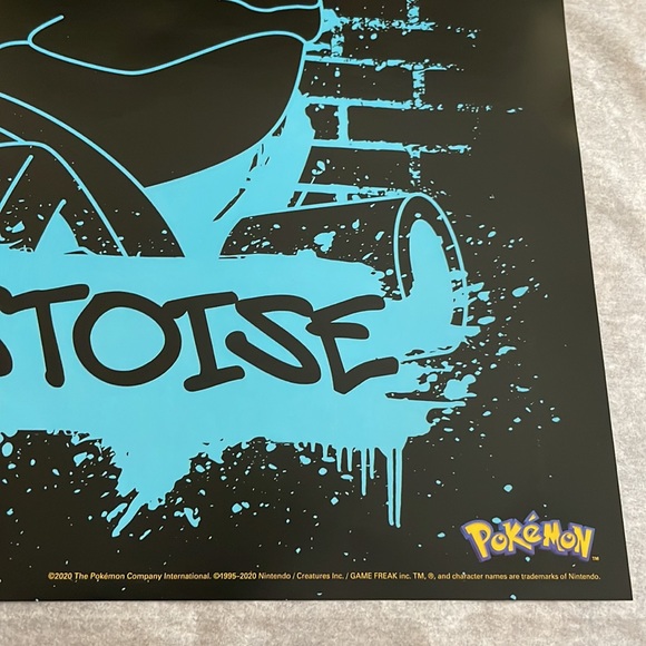 Blastoise Pokémon Trends Posters Nintendo creatures Inc Game Freak collector art - Picture 3 of 7